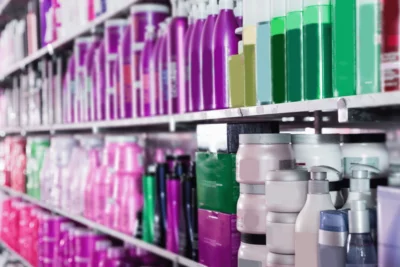 personal care and cosmetics products and pigging