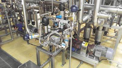 hps pigging system food beverage plant