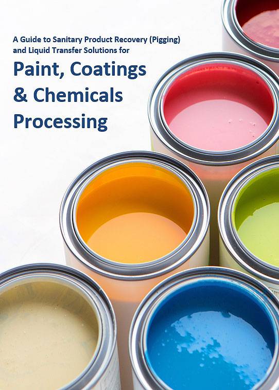 a guide to pigging for paint, coatings, chemicals cover