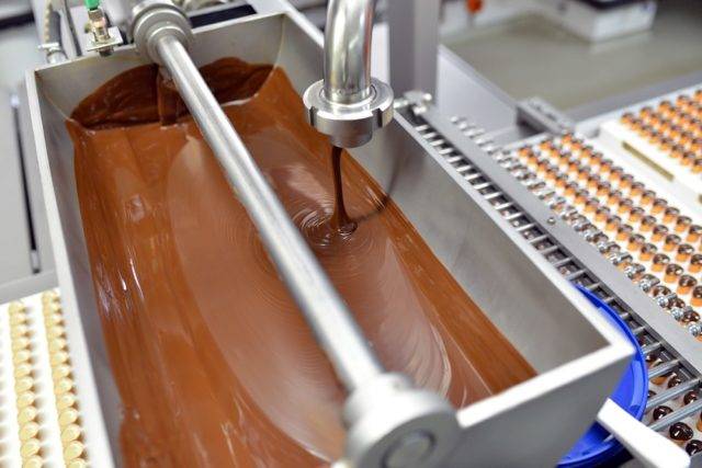 chocolate processing and production
