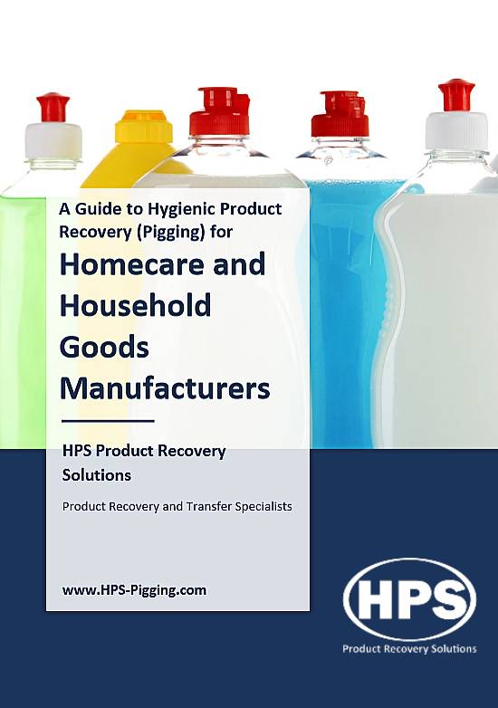 A guide to pigging for homecare and household products manufacturers