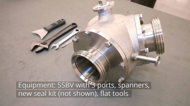 change seals on SSBV