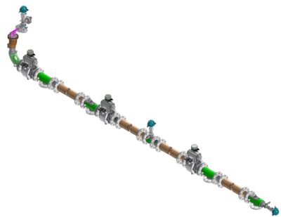 tank drop off pigging system