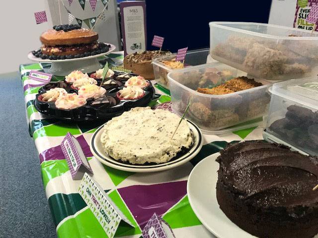 Macmillan coffee morning HPS