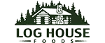 Log house foods logo