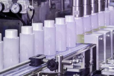 cosmetics manufacturing and pigging