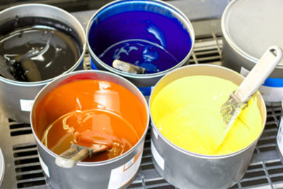 pigging systems for paint and coatings