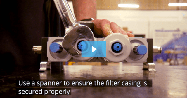 changing festo air set filters