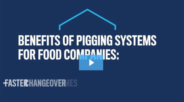 Pigging systems for food companies