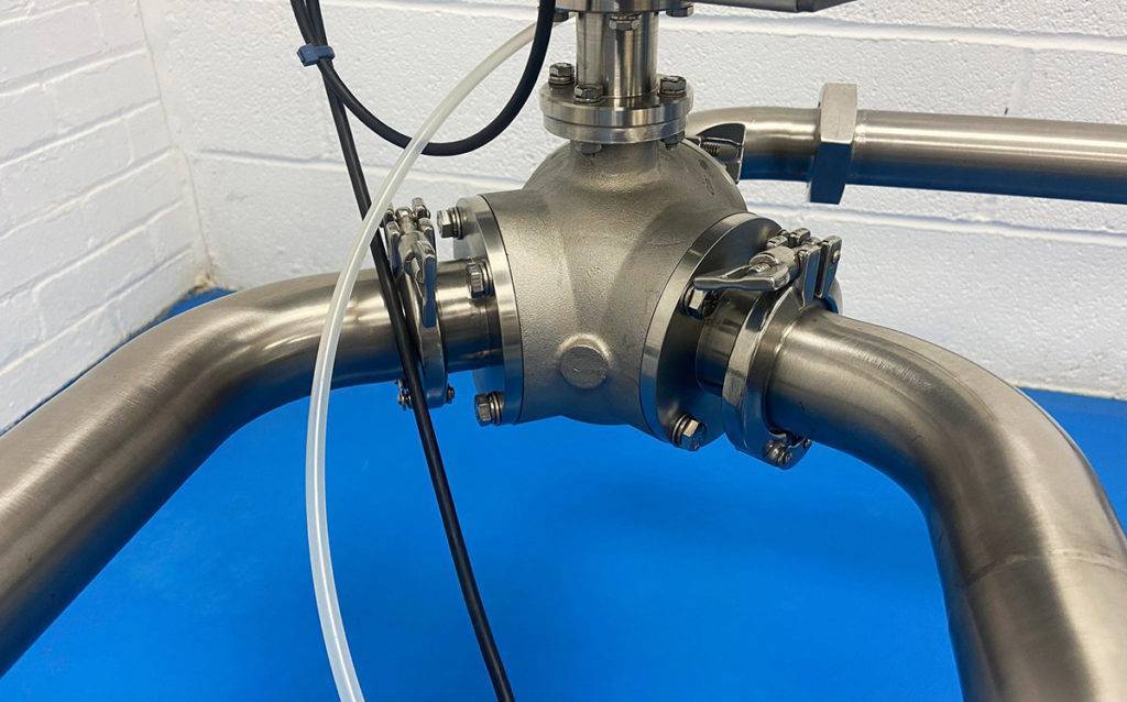 HPS piggable diverter valves
