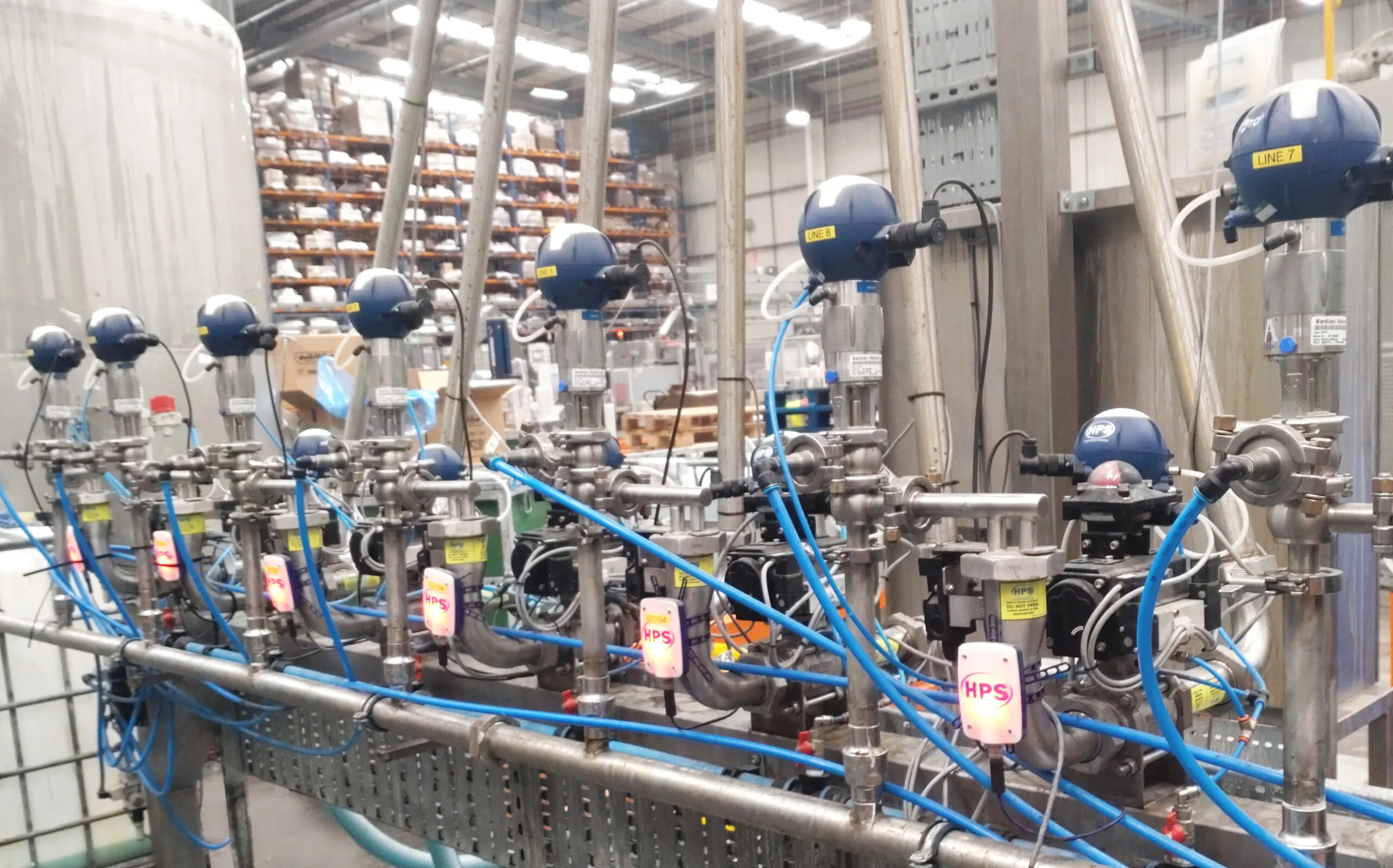 personal care production and pigging