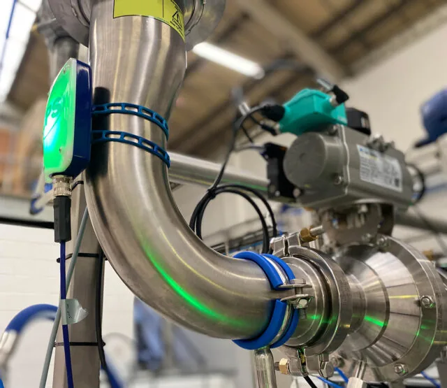 Stations de réception et de retour de lancement de raclage HPS