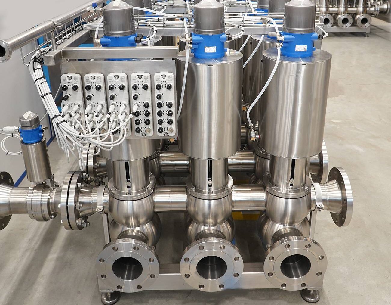 automatrix liquid routing