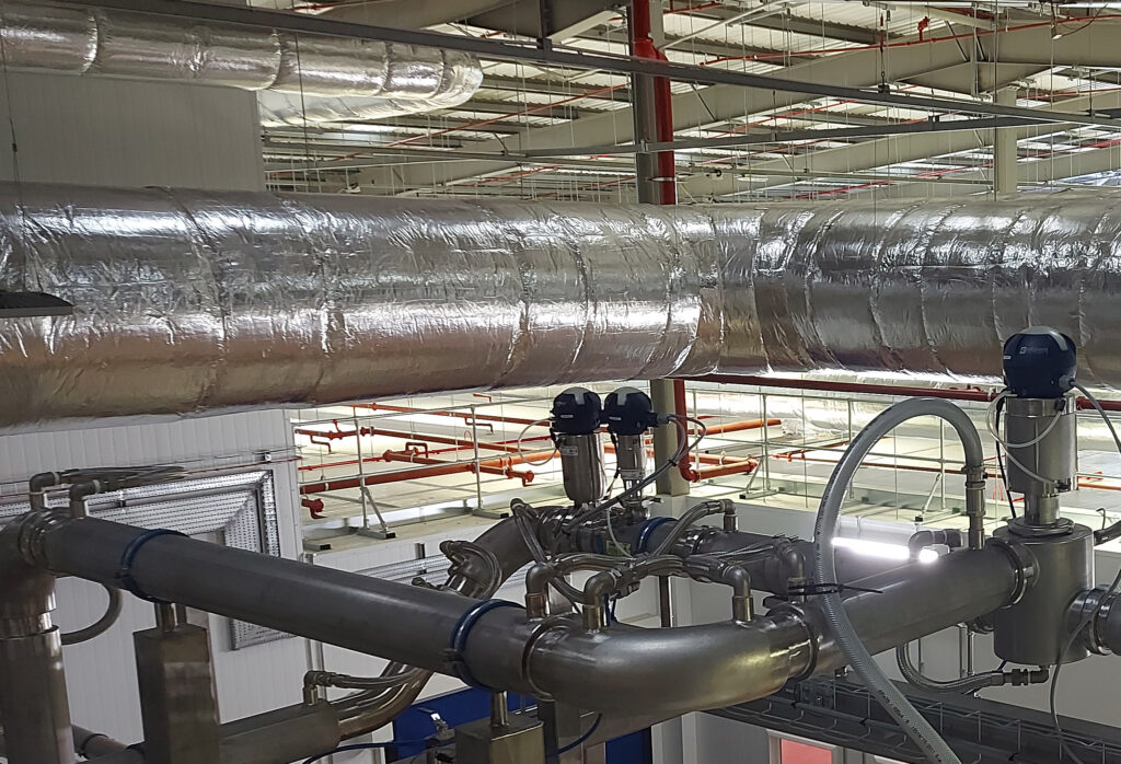 pigging heat jacketed pipes