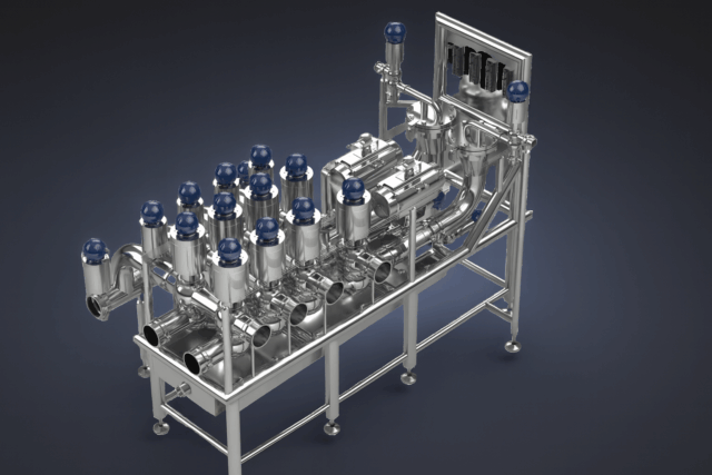 piggable mixproof matrix