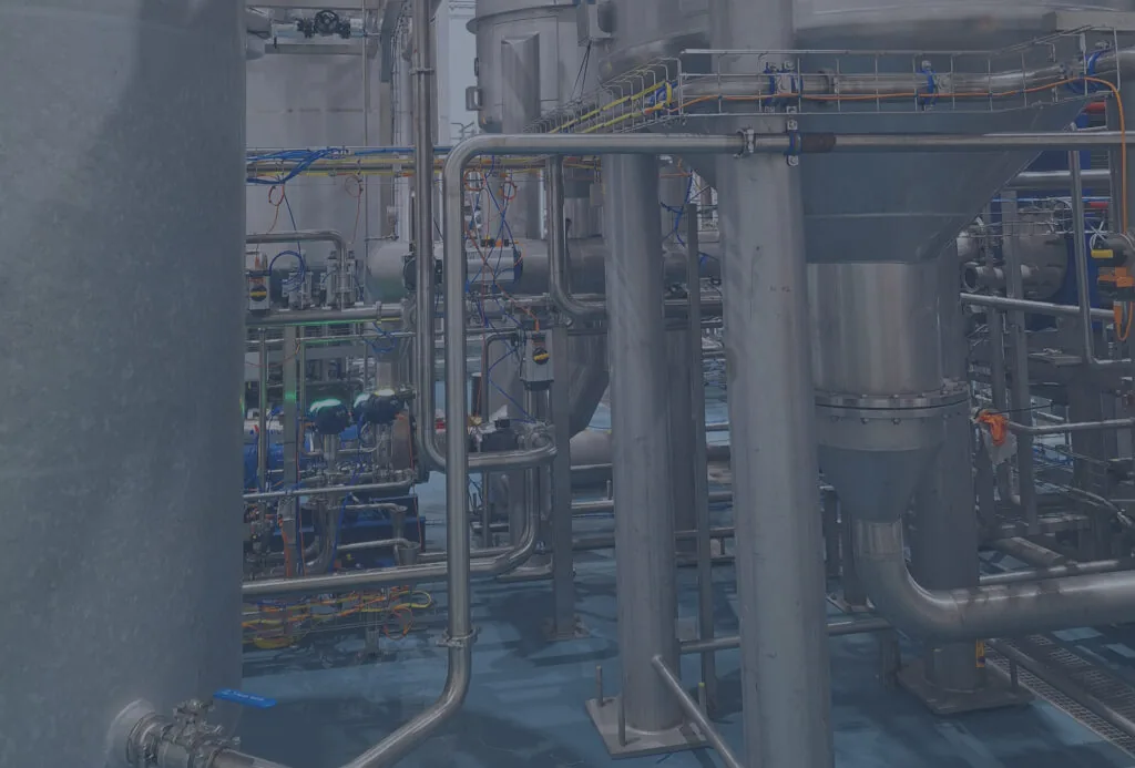 processing food plant pigging